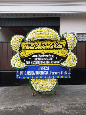 Papan Bunga Duka di Ganjaresik
